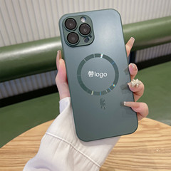 适用iPhone17ProMax手机壳AG纳米磨砂PC磁吸苹果16带镜头膜保护套