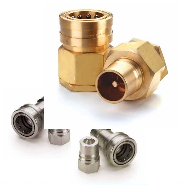 菲帝坷斯汉森hansen气动接头球型锁定、单向切断快速接头黄铜其他