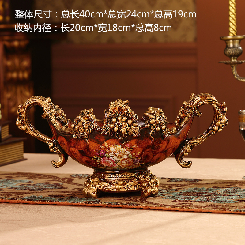 우드 그레인 컬러 과일 플레이트