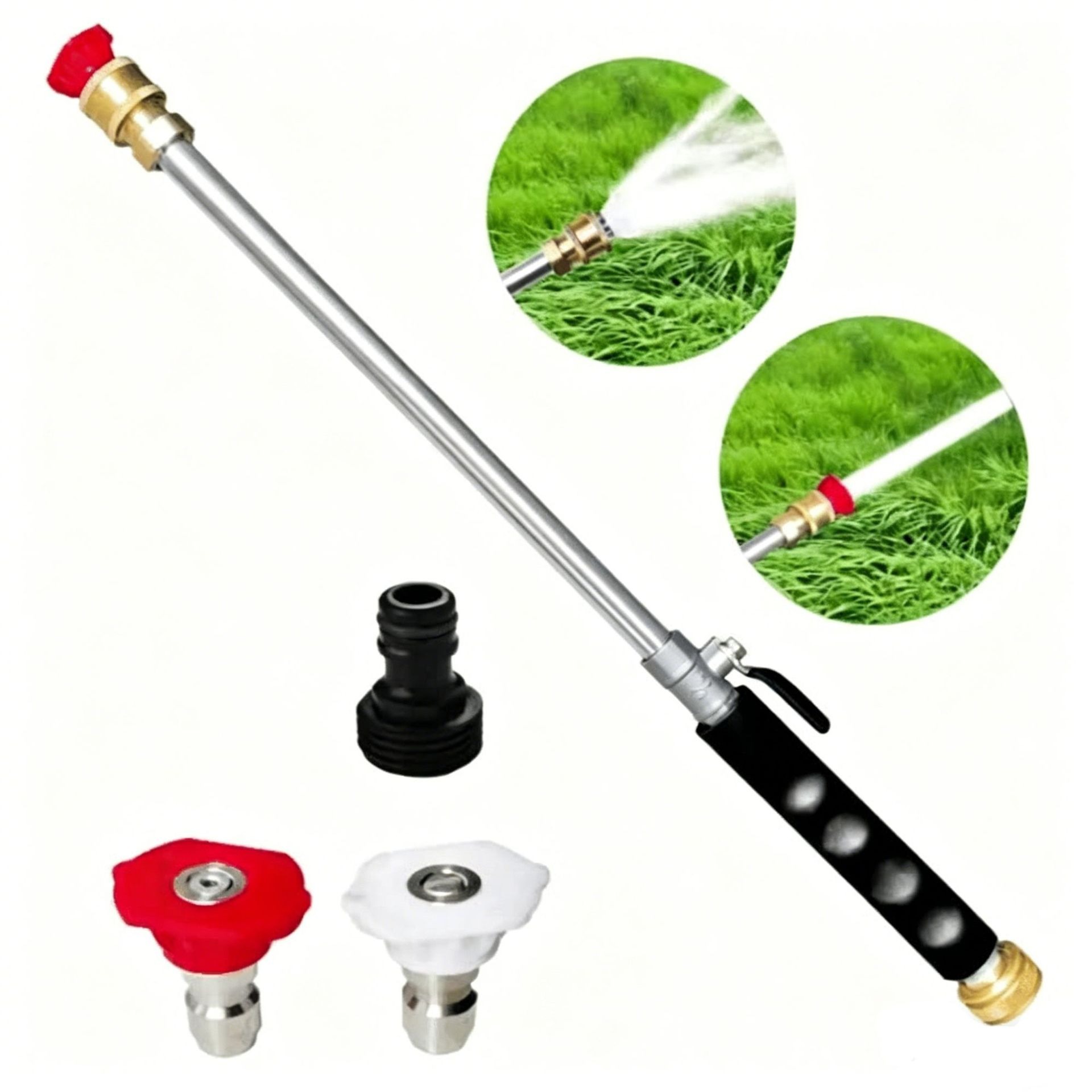Amazon's new cross-border TV long-pole garden watering and irrigation water jet high-pressure cleaning truck water gun spray gun