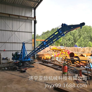 加工定制移动式花架电动吊机 码头港口固定小型电动起重机 船吊
