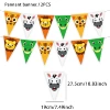 Pennant 12PCS-Wildlife