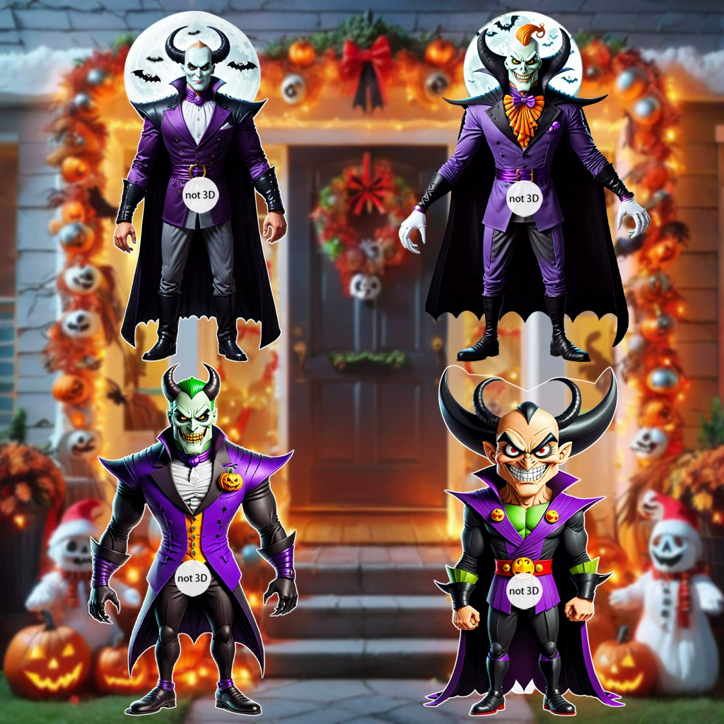 Хэллоуин Рождественская ночь Ужас ручной работы тыквы сцена украшения замок вампир атмосфера украшения небольшой кулон