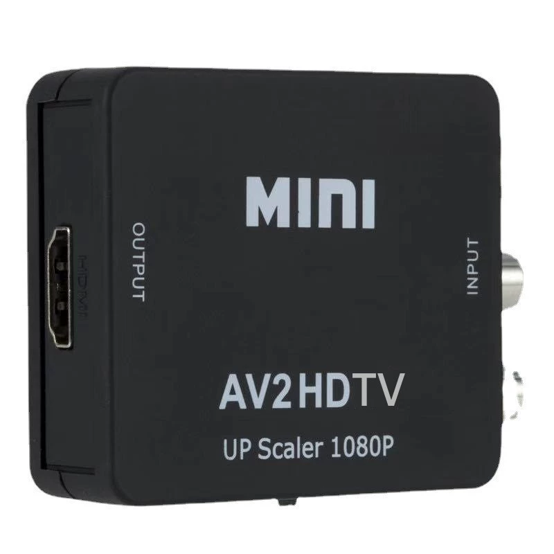 Поставочная AV для HDMI-конвертер поддерживает вывод видео 1080p HD AV на HDMI ротор