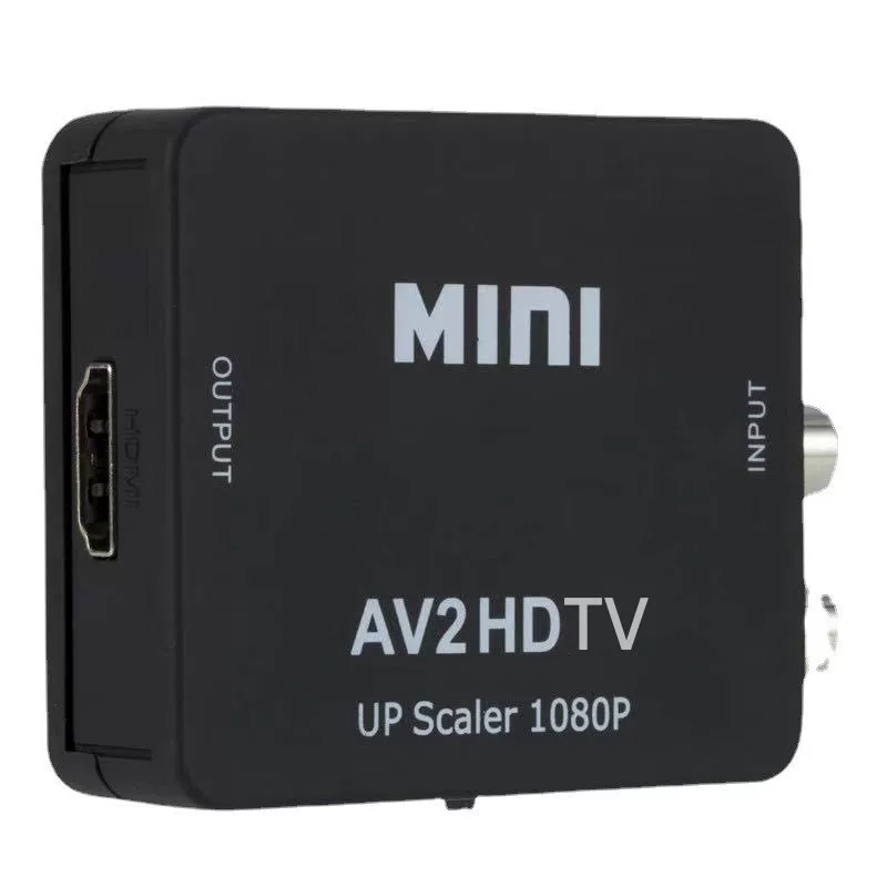 Поставочная AV для HDMI-конвертер поддерживает вывод видео 1080p HD AV на HDMI ротор