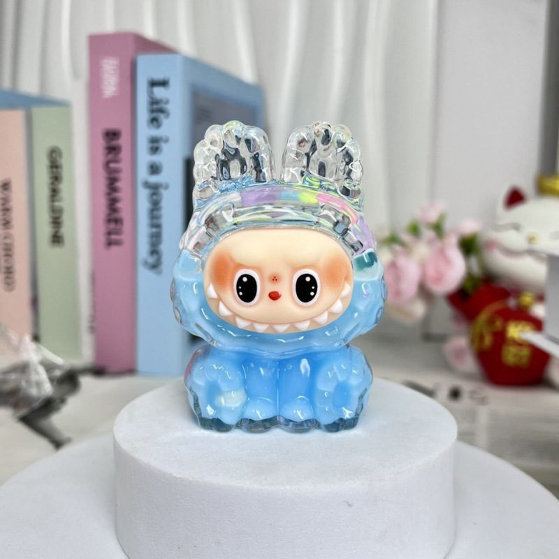 抖音爆款入油流沙拉布布盲盒创意精品公仔手办桌面摆件装饰品批发|undefined