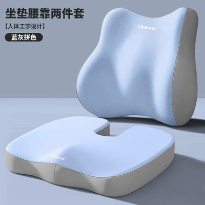 Support, Driver's Sedentary Waist Support, Waist support - blue-and-gray-color-matching-waist-support