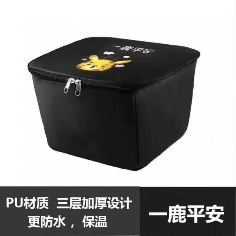 (工厂直销)电动车车筐内胆防水面料防雪通用型带盖批发车筐内胆包|undefined