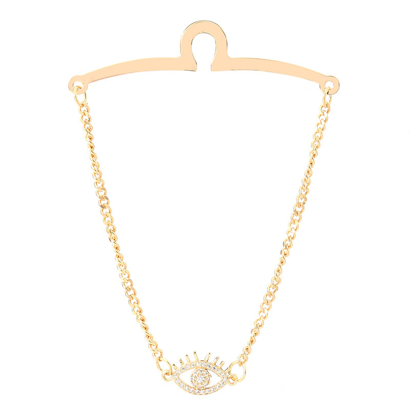 다이아몬드 안경 타이 체인