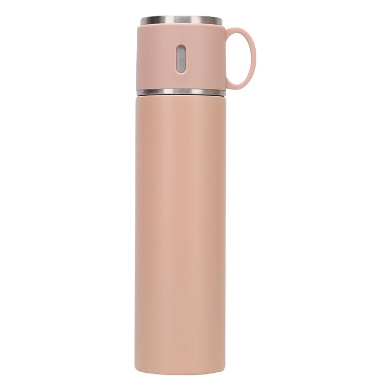 Nueva taza de vacío de acero inoxidable 316 taza de vacío recta portátil artística con tapa simple fresco al por mayor