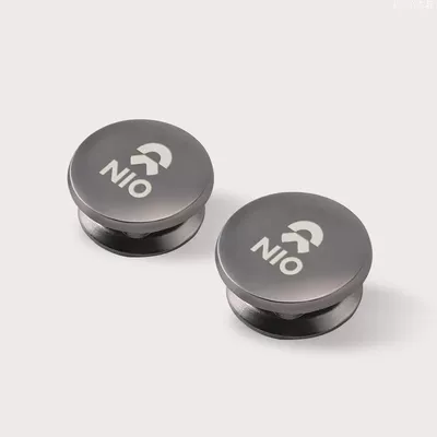 Car hanging: Small Hooks, Invisible Stickers, Seat - nio-one-pair-cnc-carved-light-luxury-aluminum-alloy