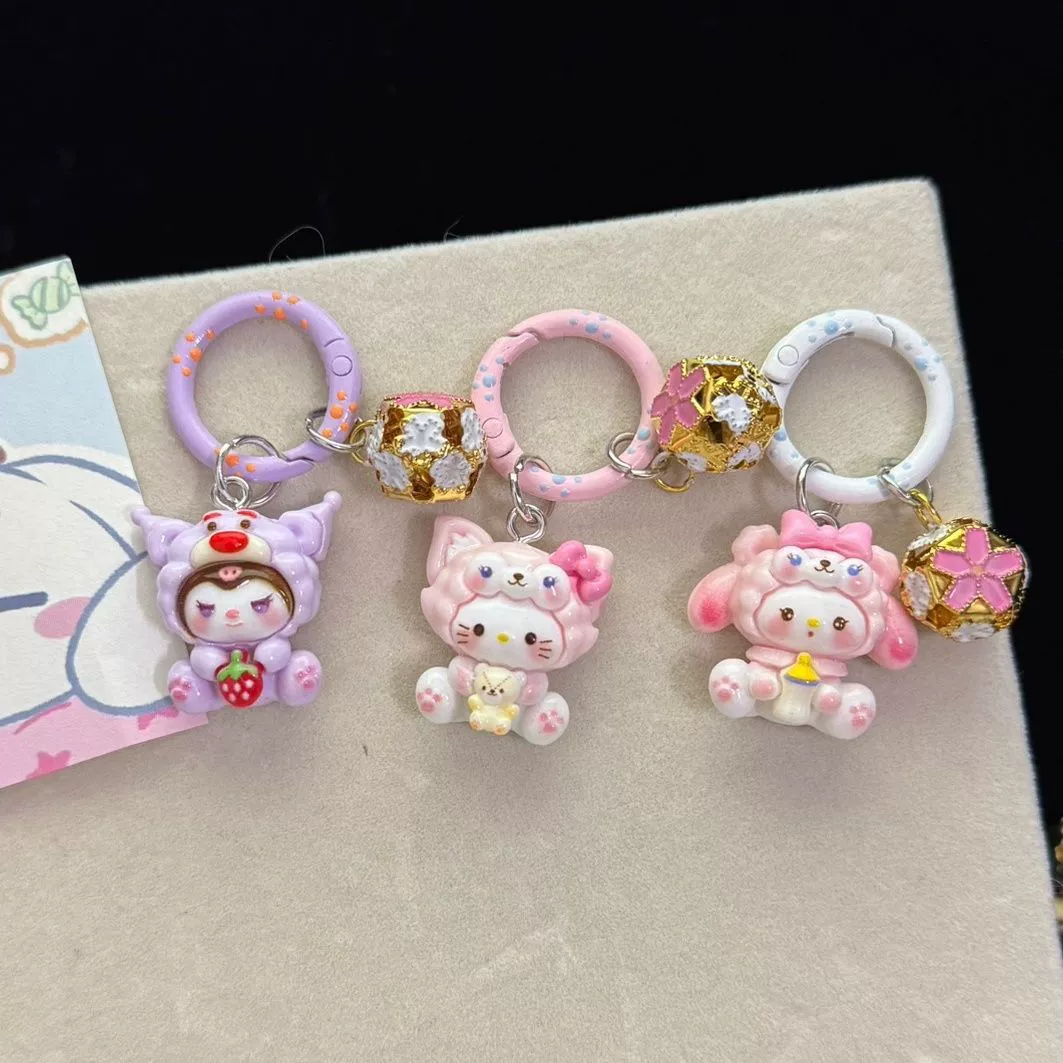 Sanrio, мультяшная подвеска, школьный рюкзак, подвеска