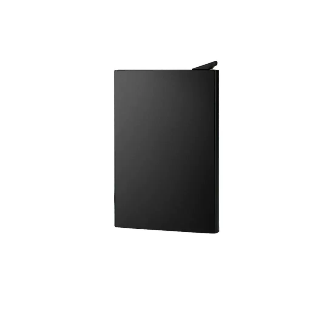 亚马逊卡包金属铝合金卡套防盗刷防消磁名片夹RFID钱夹自动名片盒