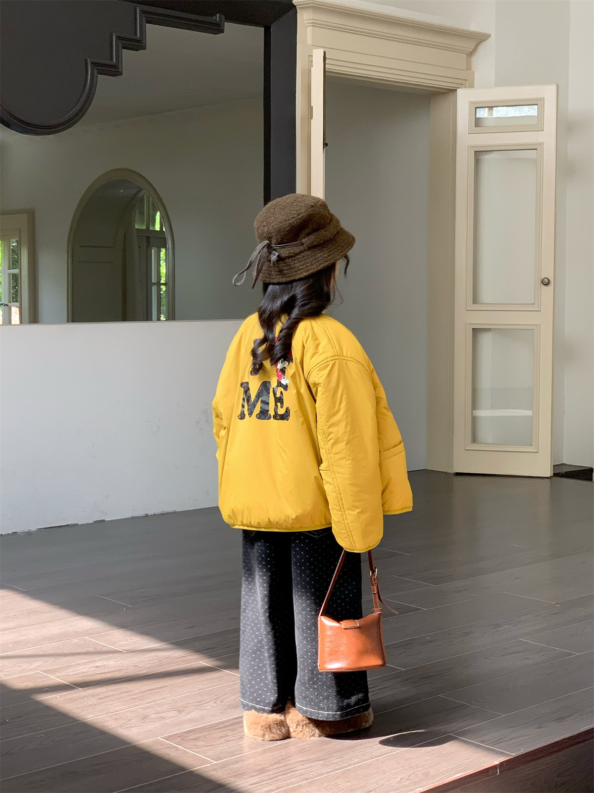 Winter quilted cartoon fleece base jacket