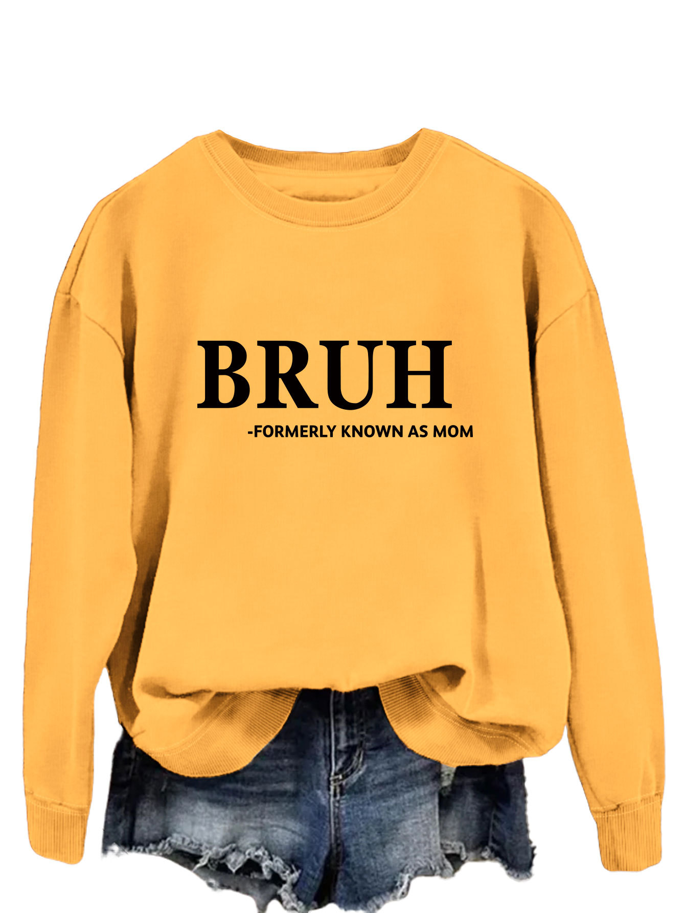 El bruh de manga larga de moda europeo y americano del todo-fósforo antes conocido como suéter del todo-Partido elegante transfronterizo de la mamá para las mujeres