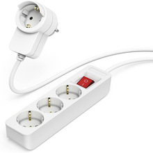 欧式插座排插德标欧标插头转国标插座中国转换韩国德国插座16A