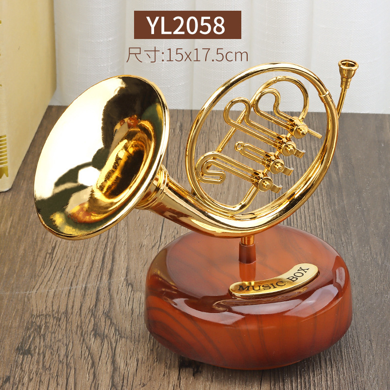 Caja de música de trompeta