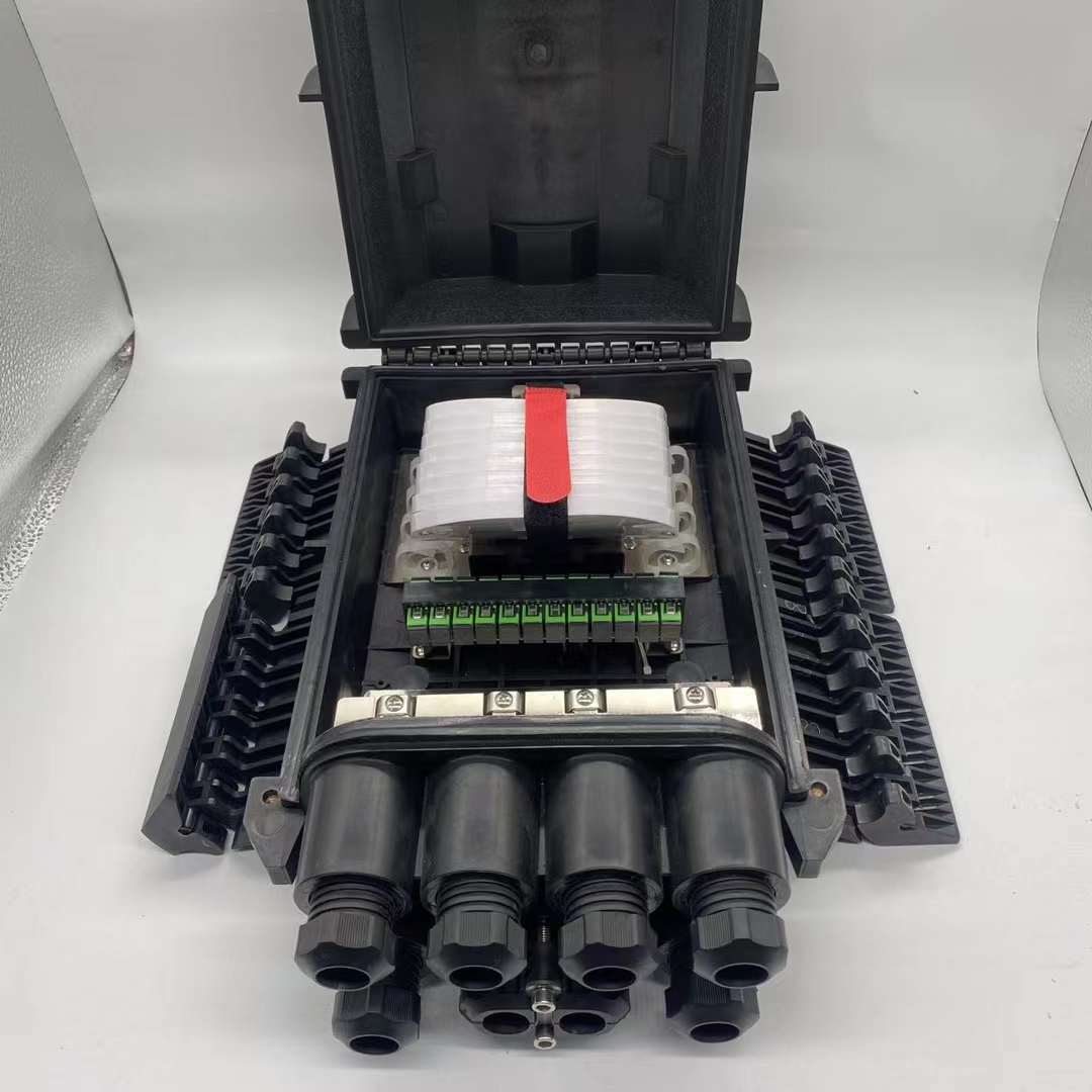 288芯四进四出多功能光纤接续盒 卧式光缆接头盒厂家直销