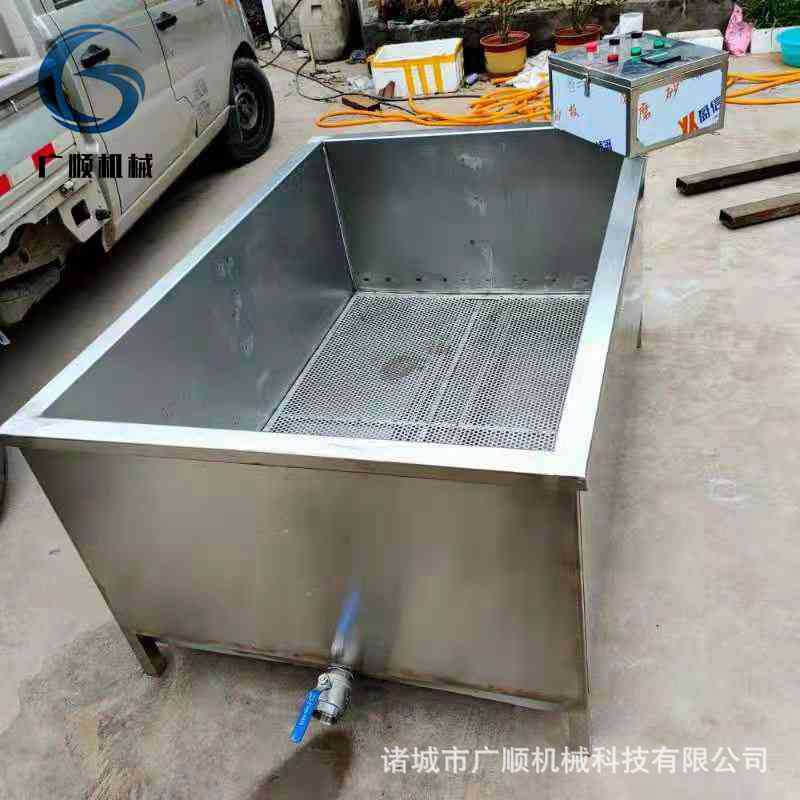 自动恒温电加热烫池  广顺供应屠宰场烫猪池 烫羊池 不锈钢制作