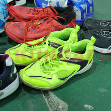 工厂批发国产男生羽毛球鞋休闲透气轻便网球训练鞋运动鞋二手旧鞋