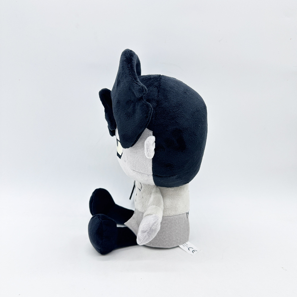 Cruzar a fronteira novo Rody Dead Plate pelúcia menino de cabelos castanhos jogo morto prato brinquedo de pelúcia boneca_voghion.com
