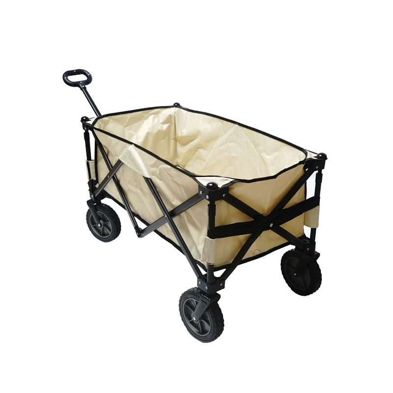 Handheld camper van, folding capacious travel cart for camping