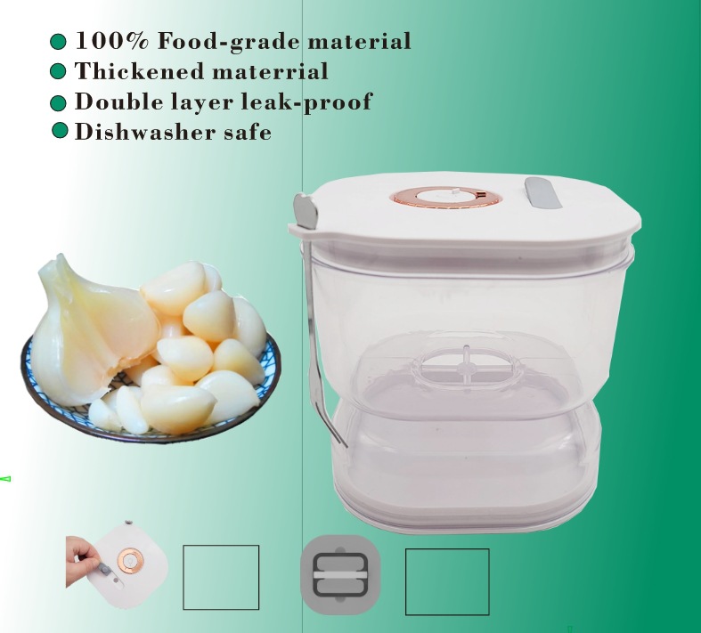 barattolo per sottaceti separatore secco e umido da cucina barattolo per sottaceti distributore secco e umido barattolo a clessidra contenitore di plastica_voghion.com