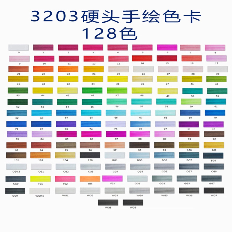 STASTA3203 alcohol aceite de doble cabeza dibujo a mano diseño de pintura marcador de arte un solo pincel graffiti