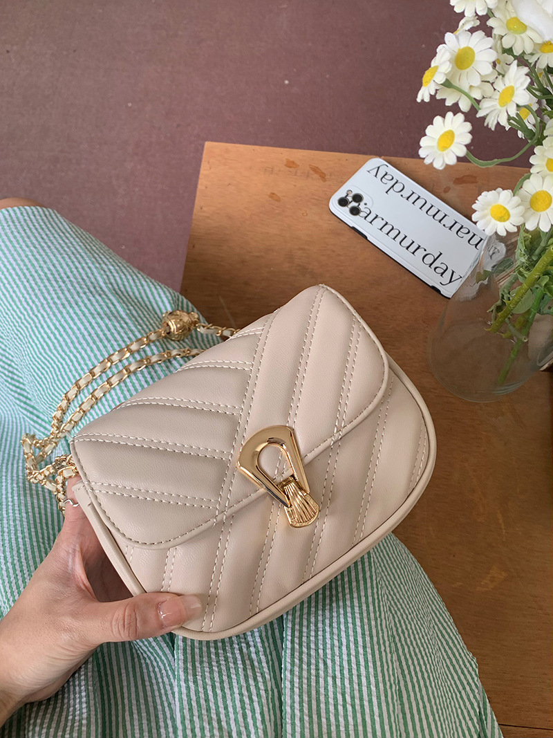 Xiaoxianfen Line kett naiste uue tekstuuri ja temperamendi jaoks Desin Sinle õlg, ristkeha väike ruut_voghion.com