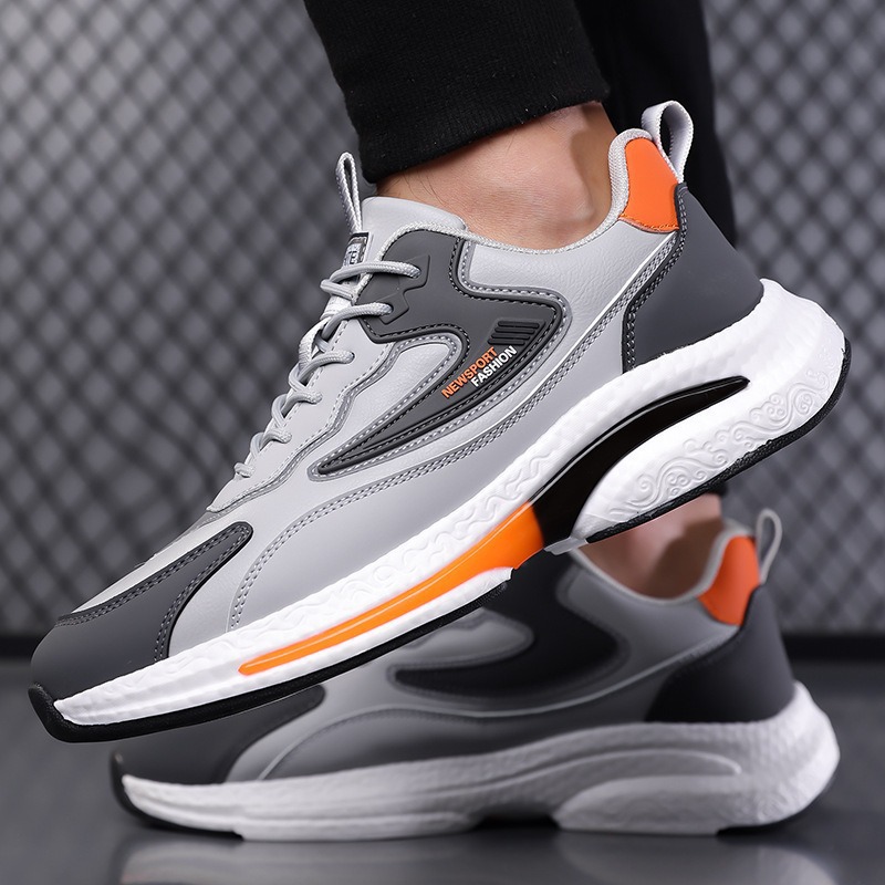 Zapatos deportivos para hombres 2026 nuevos zapatos deportivos transpirables para hombres zapatos casuales para estudiantes de carreras al por mayor