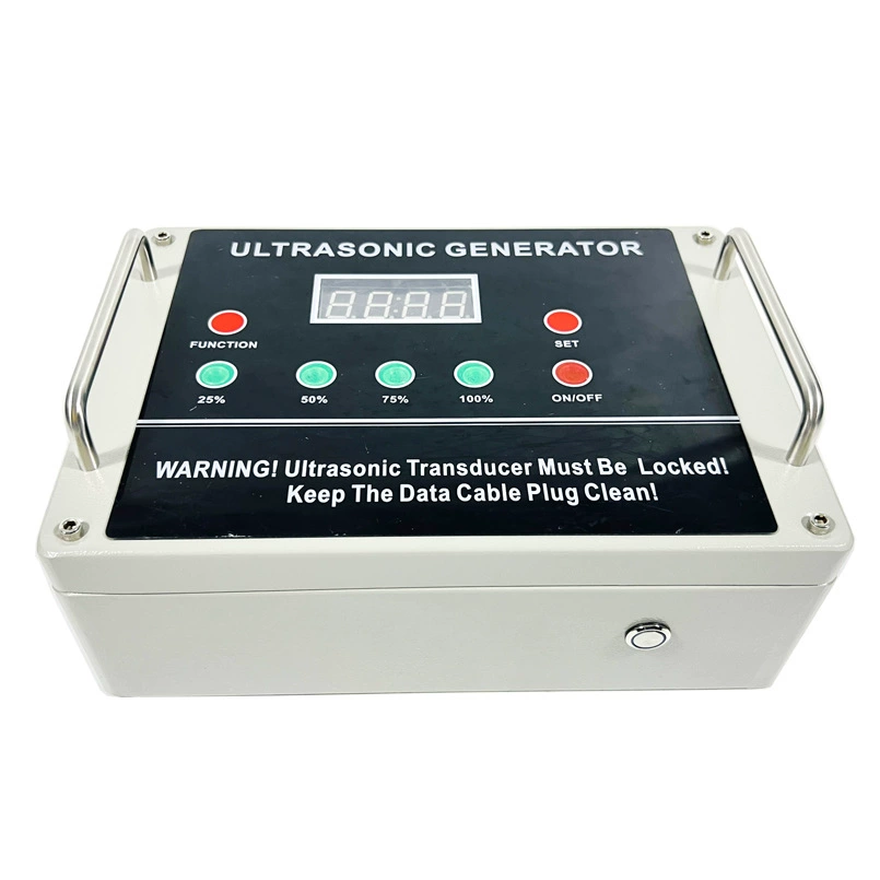 Интеллектуальный резонансный ультразвуковой источник питания Ультразвуковой вибрационный грохот-блок питания 100 Вт кварцевого песка сейсмический экран питания