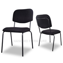 HOT 厂家生产定制圆管黑色面料椅子 定做酒店铁椅子 音乐椅子