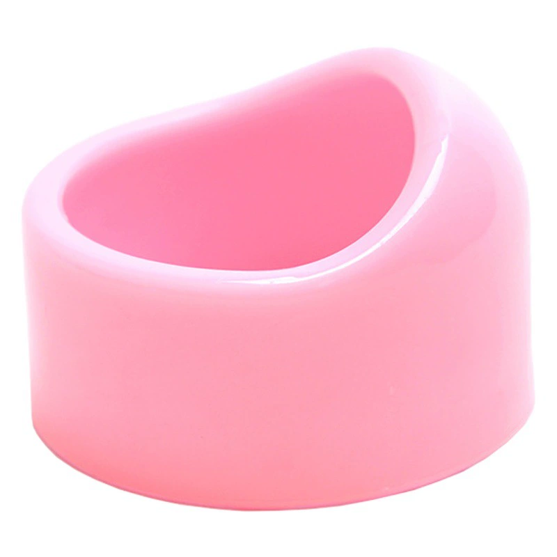 Трансграничный горшок для хомяка с защитой от строжки Маленькая миска для кормления домашних животных Утолщенная АБС-пластик Имитация Керамического Горшка Попугай Коробка для корма для птиц Миска