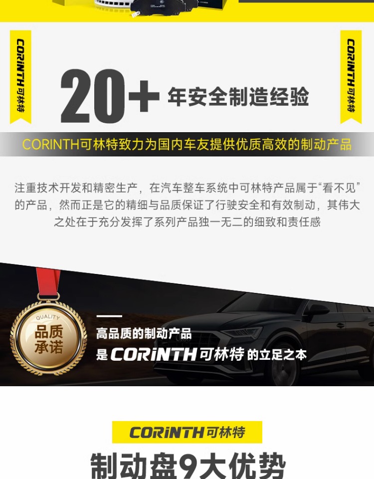 Suitable for Honda Accord Fit Civic Xrv Jade Binzhi Lingpai Odyssey Crv Crown Road Brake Disc Accessories