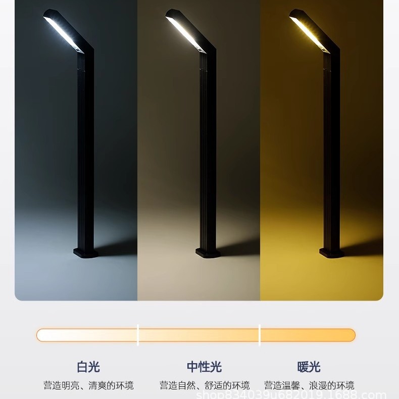 Luz solar transfronteriza lámpara de césped impermeable al aire libre lámpara de jardín iluminación paisajística decoración exterior lámpara de jardín