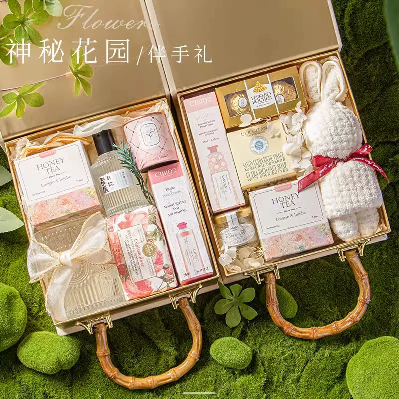 Supreme Girls Miss Grandlments Wedding Niche Senior Bride, Practical Tea High -end Wedding Banquet French Wedding Receiving Gift