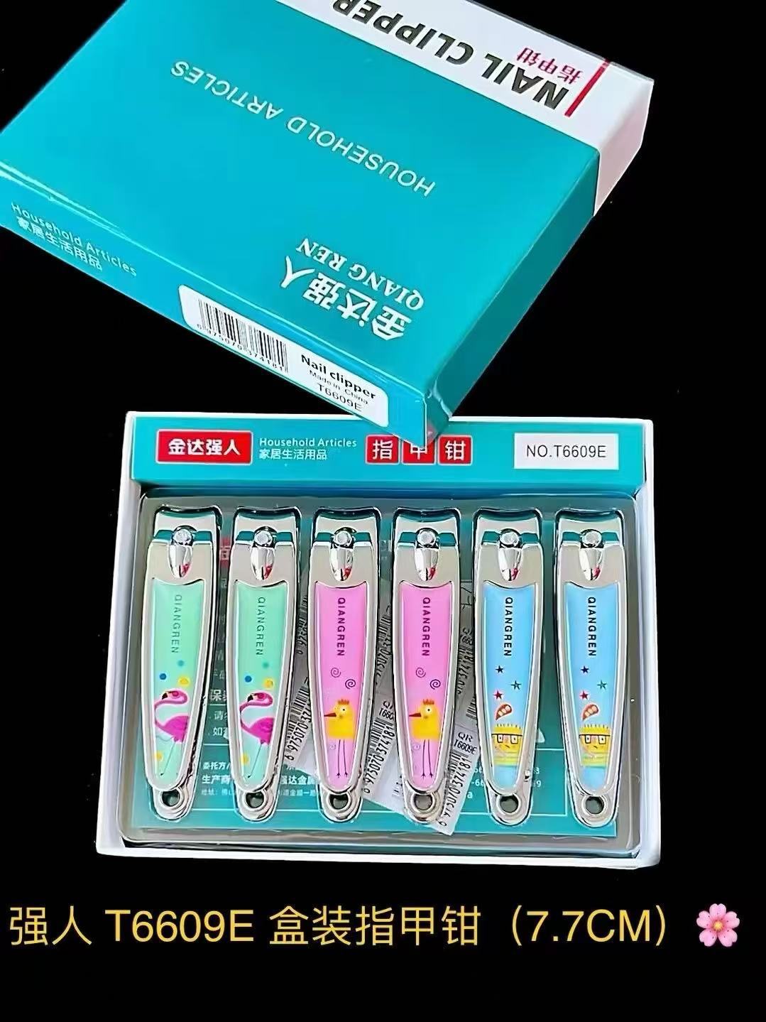 Cuchillos de uñas Jinda Strong 100 cortadores de uñas grandes, medianos y pequeños, cortaúñas de boca plana y cortaúñas de boca oblicua al por mayor