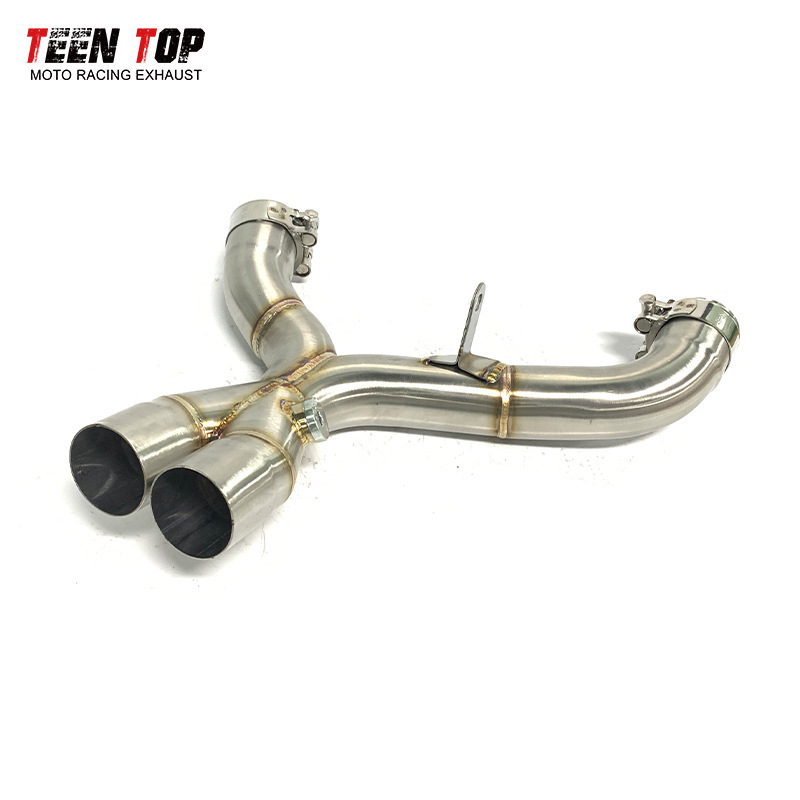 Kawasaki Motorcycle Z1000 Front Connecting Pipe Modified Z1000Sx Titanium Alloy Middle Exhaust 10-21