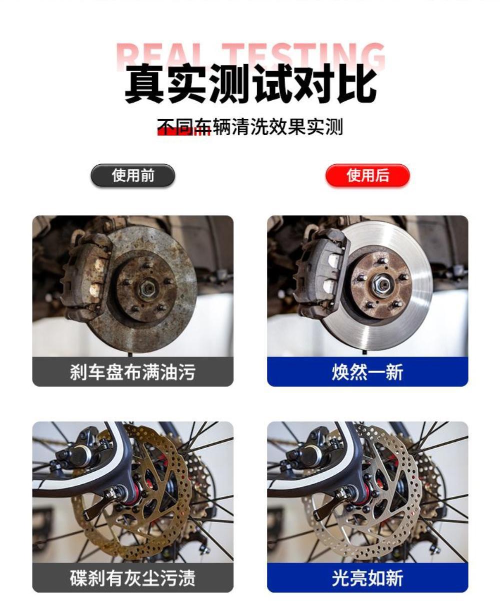 [Pluchi] Brake system cleaning agent Brake removal abnormal noise maintenance Brake disc cleaning Brake caliper maintenance