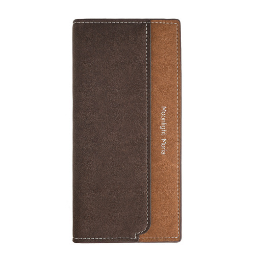 Men's Wallet, Leather, Unisex, Long, Multi-Card Slot, Suit Bag, Fashion Trend, Business Card Holder, Men's Money Clip