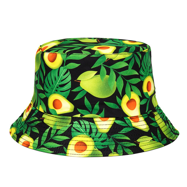 Sombrero de Sol de verano Sombrero de cubo de pato amarillo reversible para hombres