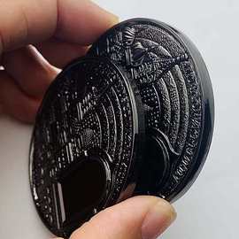 QS55mm硬币纪念币俄罗斯2012帕劳克里姆林宫建筑镍古银纪念章工艺