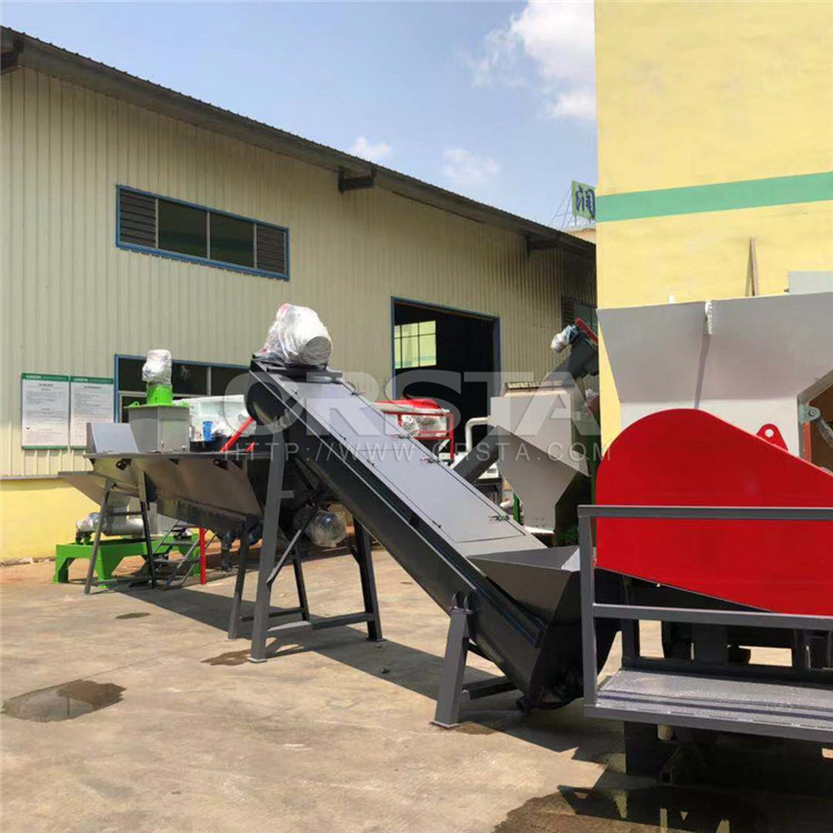 医废塑料瓶脱标清洗分离回收设备  PP点滴瓶破碎清洗加工设备