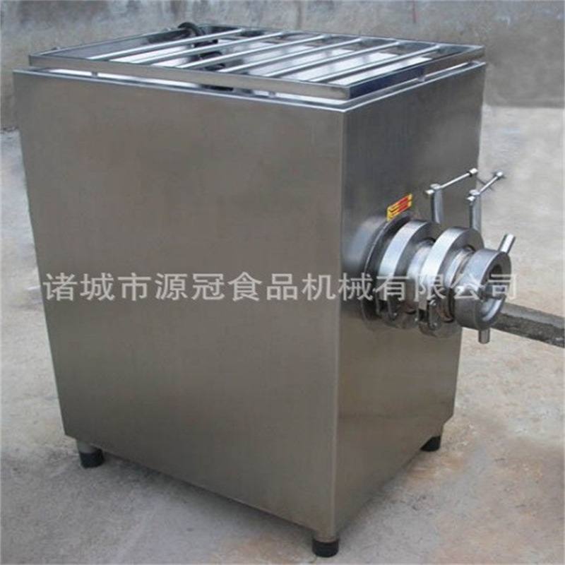 商用大型肉类绞肉机全自动鸡骨架火腿肠绞碎机冻肉鲜肉绞肉设备