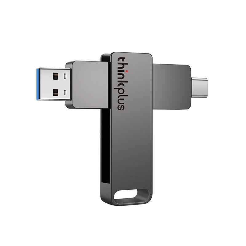 Adecuado para Lenovo thinkplus MU110, unidad flash USB USB 3,2 de doble interfaz, unidad flash USB de metal de doble uso para teléfono móvil de gran capacidad