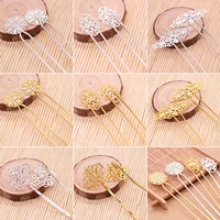 Элегантные handmade медные китайские шпильки для волос - идеальные аксессуары для невест и стилей Ханьфу