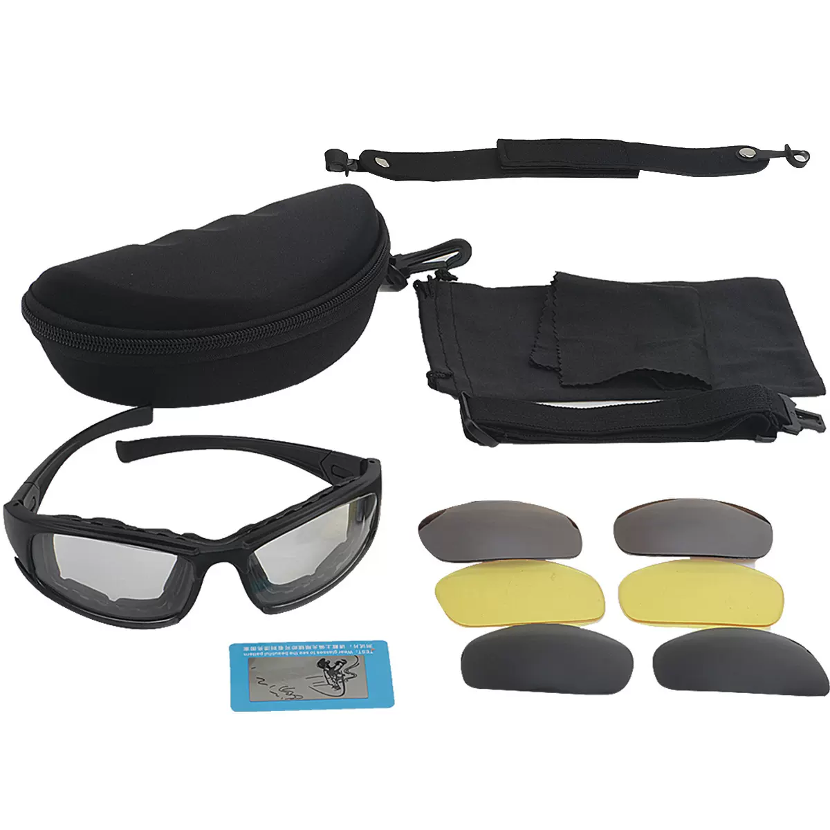 新款X7战术护目镜CS风镜防紫外线太阳镜偏光骑行护目镜运动夜视镜