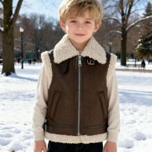 ���ﶬ��ͯ���ë�R�ױ����M���u���W�����s�L��ͯ����boy vest