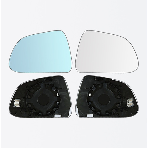 Suitable for Tesla model 3 reversing mirror rearview mirror lens large field of view anti-glare heated blue light