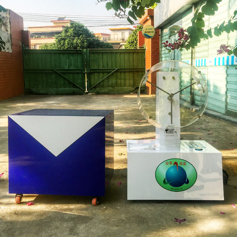 现货100个球电子摇号机全自动摇珠机JT40型电动搅拌式摇奖机商用